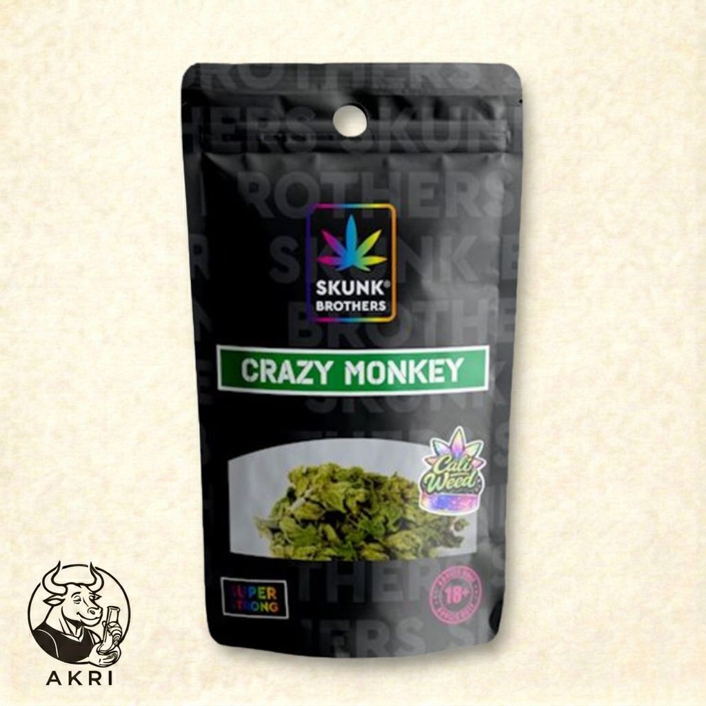 Skunk Brothers Cali Weed Crazy Monkey – 1gr